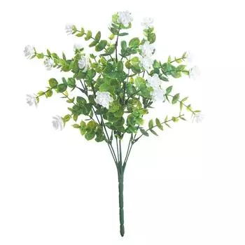 Искусственный цветочный пластиковый букет цветов для дома, свадьбы, декора, садовых цветов