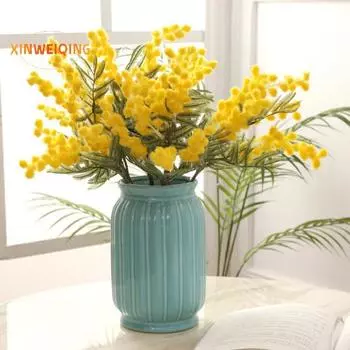 Искусственный цветок, детальный не выцветающий, привлекательный домашний декор, декор для рабочего стола, декоративная защита от падения, растение, имитирующее форму плетня белый