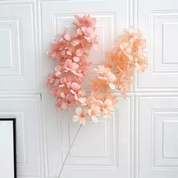 Искусственный цветок Франжипани, имитация реквизита для фото, домашний зал, свадебный декор белый