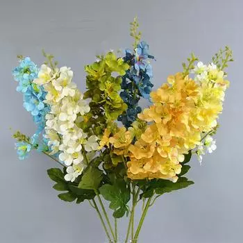 Искусственный цветок Гиацинт Моделирование Ветка дисплея белый