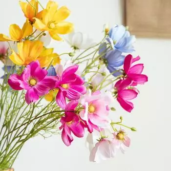 Искусственный цветок Искусственный цветок Украшение дома светло-розовый