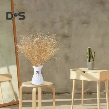 Искусственный цветок, легкий уход, искусственные растения, украшение, реалистичный вид, яркий цвет, украшение для дома, рождественский искусственный цветок золотистый