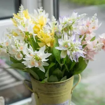 Искусственный цветок, подходящий к снежному цветку лотоса, обеденному столу, гостиной, искусственный цветок, кольцо для невесты, шелковый цветок, шляпа, украшение из искусственных цветов белый