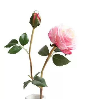 Искусственный цветок, яркий цвет, яркий, легкий, отличный имитационный букет роз для общежития