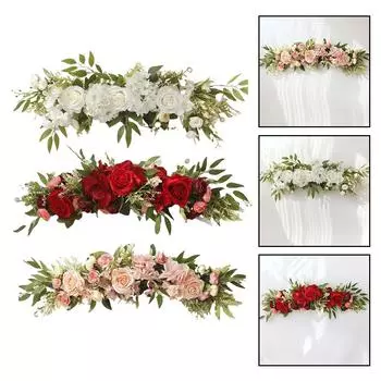 Искусственный цветок розы Искусственный цветок розы Свадебная арка Цветы красный