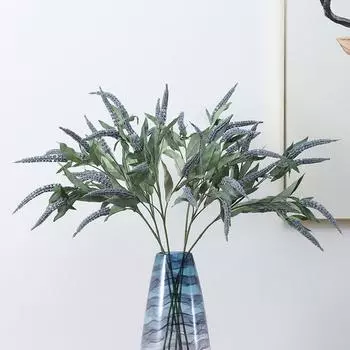 Искусственный цветок шалфей Украшение для дома Свадебное украшение Искусственный цветок Лаванда Имитация растения синий