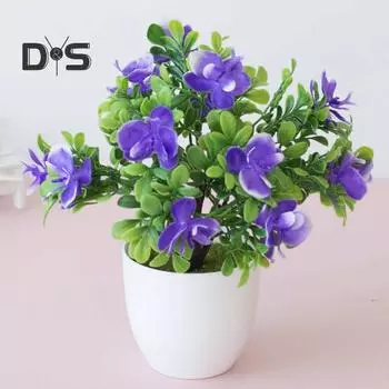 Искусственный цветок Яркий изысканный легкий искусственный цветок Бабочка Орхидея красный