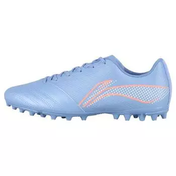 Искусственный газон Li Ning Iron MG (Резиновые короткие шипы) Футбольные бутсы с искусственным покрытием из искусственной кожи, амортизирующие, нескользящие, мужские футбольные бутсы YSFT007-9 41