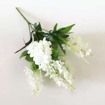 Искусственный гиацинт шелковые цветы искусственный свадебный букет украшение для вечеринки дома бежевый