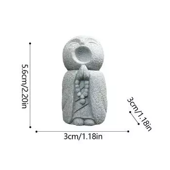 Искусственный камень, маленькая статуя Будды, украшение, затонувшие подводные ландшафтные украшения