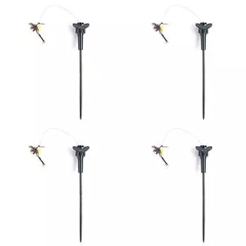 Искусственный летающий газон на солнечной энергии, колья во дворе, художественный орнамент (Колибри)