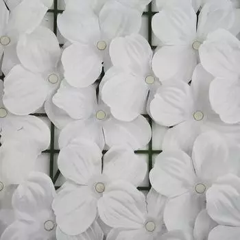 Искусственный лист цветущей вишни, садовый забор, экранирующий рулон, защищенный от ультрафиолетового излучения, защитный экран для приватности, настенный экран для домашнего сада, цветы, живая изгородь белый