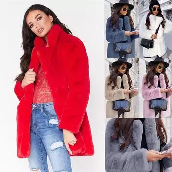 Искусственный мех кролика новый пиджак искусственный мех куртка женская свободный пух мягкая куртка из меха кролика S хаки