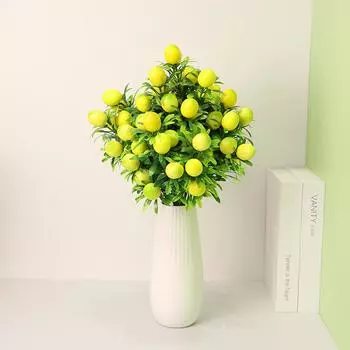 Искусственный пенопластовый реквизит для фотографий с ягодами, домашняя цветочная композиция, искусственная ягода, рождественское украшение, черника, красная ягода