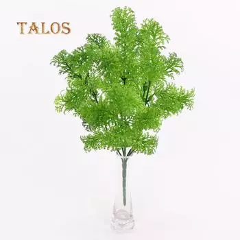 Искусственный пластик мох, трава, растение, дерево, домашний офис, вечеринка, мебель, украшение, домашний декор Green + Red