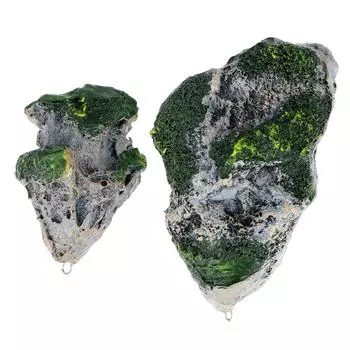 Искусственный плавающий камень, подвесной камень, смола, аквариумный декор, украшение, летающий камень, плавающая пемза, подводный ландшафт, украшение для аквариума S