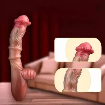 Искусственный силиконовый пенис, интеллектуальный нагревательный вибратор, женское вагина, устройство для мастурбации, секс-игрушки для взрослых vibration