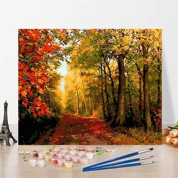Искусство DIY Картина по номерам Алмазная картина Домашний декор Картина маслом Хобби Цифровая картина маслом Картина по номерам 40x50cm no frame