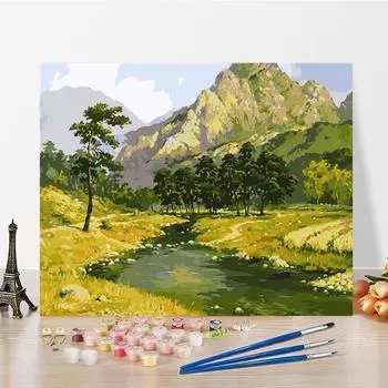 Искусство DIY Картина по номерам Алмазная картина Цифровая картина маслом Хобби Домашний декор Картина маслом Картина по номерам 40x50cm no frame