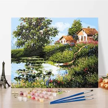 Искусство DIY Картина по номерам Алмазная картина Цифровая картина маслом Домашний декор Картина маслом по номерам Живопись Хобби 40x50cm no frame
