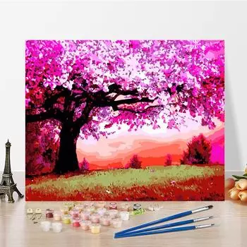 Искусство DIY Картина по номерам Алмазная картина Цифровая картина маслом Хобби Картина по номерам Домашний декор Картина маслом 40x50cm no frame