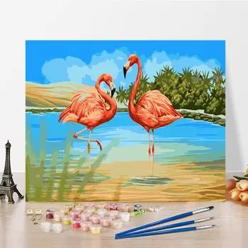 Искусство DIY Картина по номерам Алмазная картина Цифровая картина маслом Домашний декор Картина маслом Хобби Живопись по номерам 40x50cm no frame