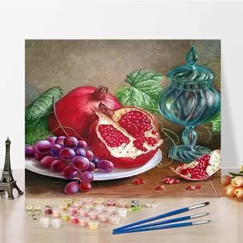 Искусство DIY Картина по номерам Алмазная картина по номерам Картина Цифровая живопись маслом Хобби Домашний декор Картина маслом 40x50cm no frame