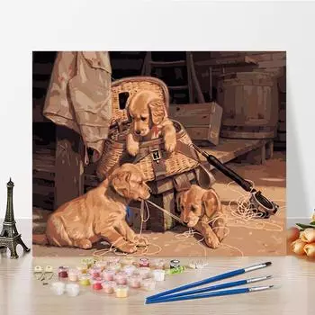 Искусство DIY Картина по номерам Алмазная картина Домашний декор Хобби Живопись по номерам Цифровая картина маслом Картина маслом 40x50cm no frame