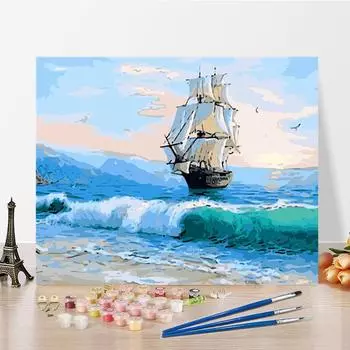Искусство DIY Картина по номерам Алмазная картина Домашний декор Хобби Цифровая картина маслом Картина маслом Картина по номерам 40x50cm no frame