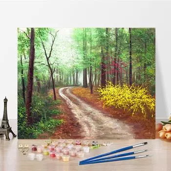 Искусство DIY Картина по номерам Алмазная картина Картина маслом Хобби Домашний декор Картина по номерам Цифровая картина маслом 40x50cm no frame