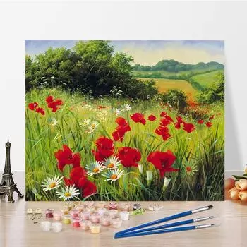 Искусство DIY картина по номерам алмазная живопись домашний декор цифры живопись хобби живопись маслом цифровая картина маслом 40x50cm no frame