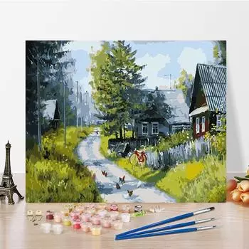 Искусство DIY Картина по номерам Алмазная живопись Хобби Домашний декор Картина маслом Картина по номерам Цифровая картина маслом 40x50cm no frame