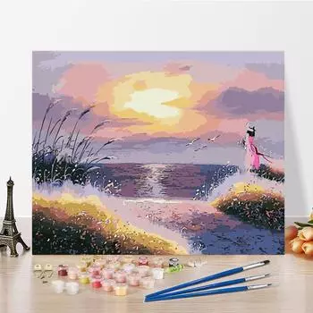 Искусство DIY Картина по номерам Алмазная живопись Хобби Цифровая картина маслом Картина маслом Домашний декор Картина по номерам 40x50cm no frame