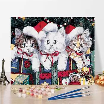 Искусство DIY картина по номерам алмазная живопись домашний декор цифры картина маслом цифровая живопись маслом хобби 40x50cm no frame