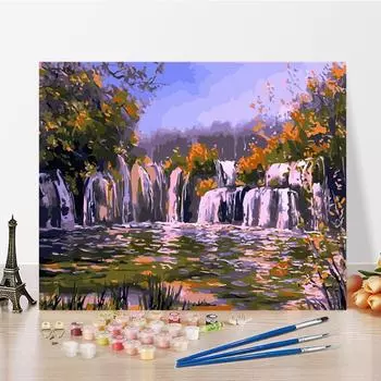 Искусство DIY Картина по номерам Алмазная живопись Хобби Картина маслом Цифровая живопись по номерам Домашний декор Цифровая картина маслом 40x50cm no frame