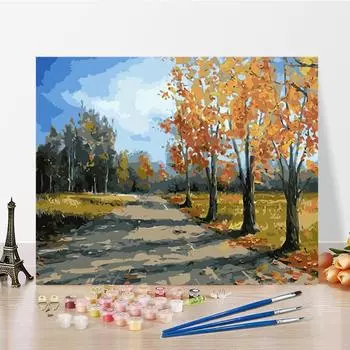 Искусство DIY Картина по номерам Алмазная живопись Хобби Домашний декор Картина по номерам Цифровая картина маслом Картина маслом 40x50cm no frame