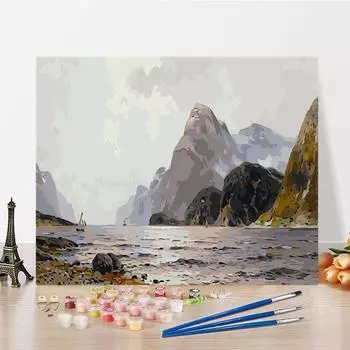 Искусство DIY Картина по номерам Алмазная живопись Хобби Картина по номерам Цифровая картина маслом Картина маслом Домашний декор 40x50cm no frame