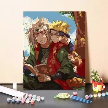 Искусство DIY Картина по номерам Числа Картина маслом Цифровая картина маслом Украшение дома Холст 40x50cm no frame