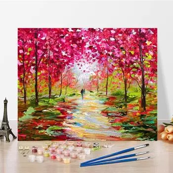 Искусство DIY Картина по номерам Цифровая картина маслом Алмазная живопись Домашний декор Картина по номерам Картина маслом Хобби 40x50cm no frame