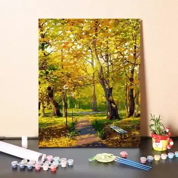 Искусство DIY Картина по номерам Цифровая картина маслом Картина маслом Хобби Алмазная живопись Домашний декор Картина по номерам 40x50cm no frame