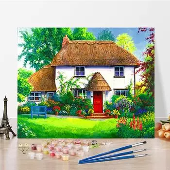 Искусство DIY Картина по номерам Цифровая картина маслом Алмазная живопись Хобби Картина маслом Домашний декор Картина по номерам 40x50cm no frame