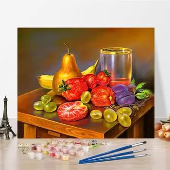 Искусство DIY Картина по номерам Цифровая картина маслом Картина маслом по номерам Картина Домашний декор Хобби Алмазная живопись 40x50cm no frame