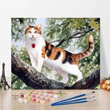 Искусство DIY Картина по номерам Цифровая картина маслом Алмазная картина Картина по номерам Домашний декор Картина маслом Хобби 40x50cm no frame