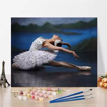 Искусство DIY Картина по номерам Цифровая картина маслом Хобби Картина по номерам Домашний декор Картина маслом Алмазная живопись 40x50cm no frame