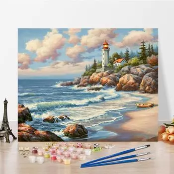 Искусство DIY Картина по номерам Цифровая картина маслом Алмазная картина Картина по номерам Картина маслом Домашний декор Хобби 40x50cm no frame