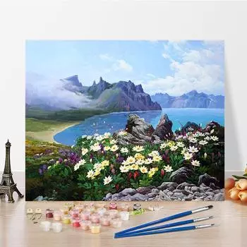 Искусство DIY Картина по номерам Цифровая картина маслом Хобби Алмазная картина Картина маслом по номерам Картина Домашний декор 40x50cm no frame