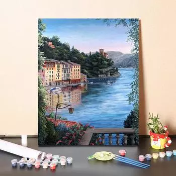 Искусство DIY Картина по номерам Хобби Алмазная картина Картина маслом по номерам Картина Домашний декор Цифровая картина маслом 40x50cm no frame