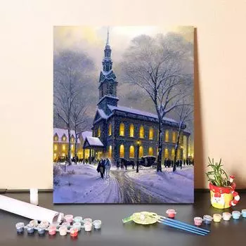 Искусство DIY Картина по номерам Хобби Цифровая картина маслом Алмазная картина Картина по номерам Домашний декор Картина маслом 40x50cm no frame