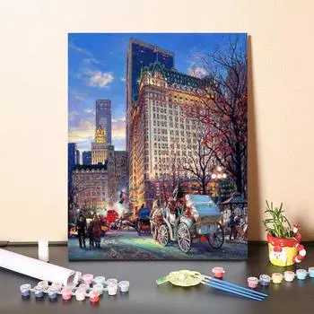 Искусство DIY Картина по номерам Хобби Цифровая картина маслом Домашний декор Алмазная картина Картина маслом Картина по номерам 40x50cm no frame