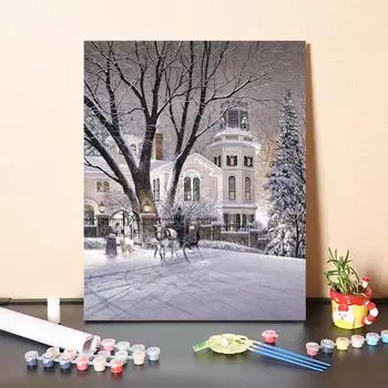 Искусство DIY Картина по номерам Хобби Цифровая картина маслом Домашний декор Алмазная картина Картина по номерам Картина маслом 40x50cm no frame